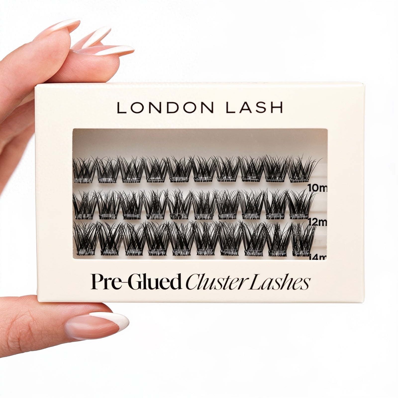 London Lash Pre-Glued Cluster Lashes - Liv Soft Glam