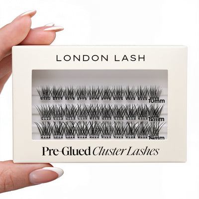London Lash Pre-Glued Cluster Lashes - Natural Look